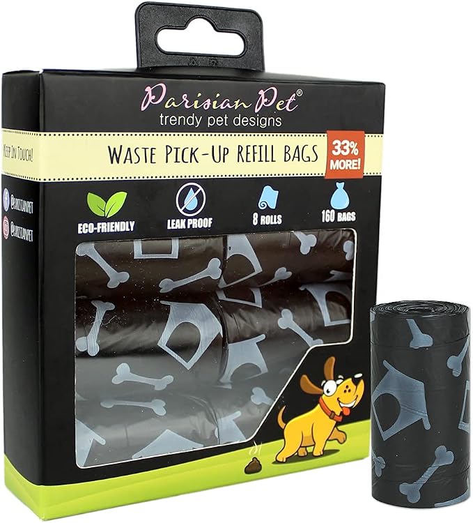 Parisian Pet Ecofriendly Dog Poop Bags Rolls