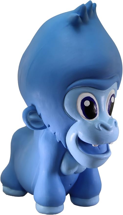 PetSport Naturflex Jumbo Gorilla Toy - Durable & Long-Lasting, Non-Toxic Material, Internal Squeaker, Rubber Toy for Dogs, Ideal for Interactive Play and Engagement