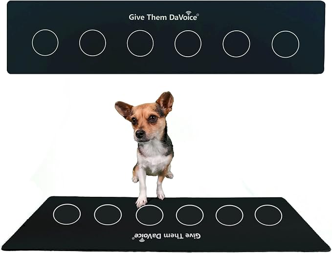DaVoice Dog Button Mat, 6-Button