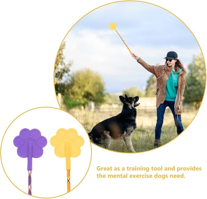 POPETPOP Dog Training Paw Shape Tool, 2 Pack