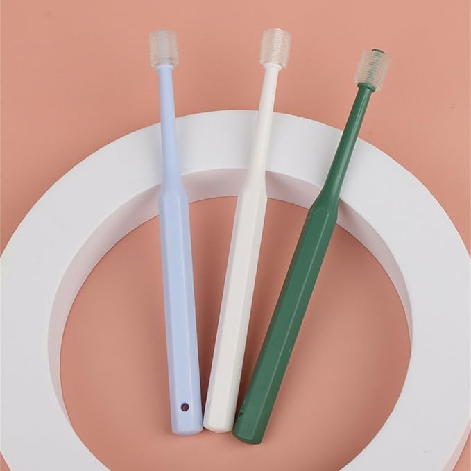Small Pet Toothbrush for Dogs & Cats, Soft Bristle Training Toothbrush for Gentle Teeth Care Kit