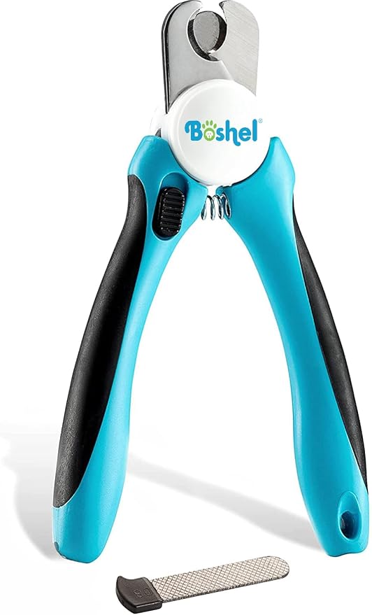 Boshel Dog & Cat Nail Clipper with Safety Guard & Nail File