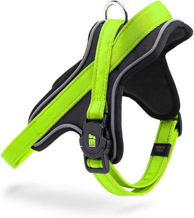 MyFamily Made in Italy Polyester Dog Bib, Your Dog's Master Data Always with You, Smartphone Connection with NFC Technology, Model K, memopet Collection
