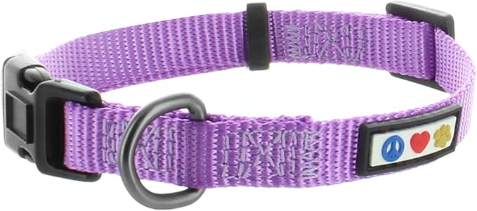 Pawtitas Value Bundle Set | Medium Dog Harness + Medium Dog Collar – Orchid Set