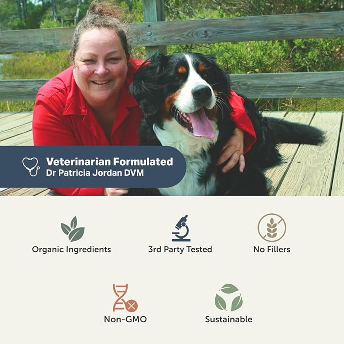 Four Leaf Rover Bifido for Fido - Dog Probiotics, S Boulardii, 50B CFU