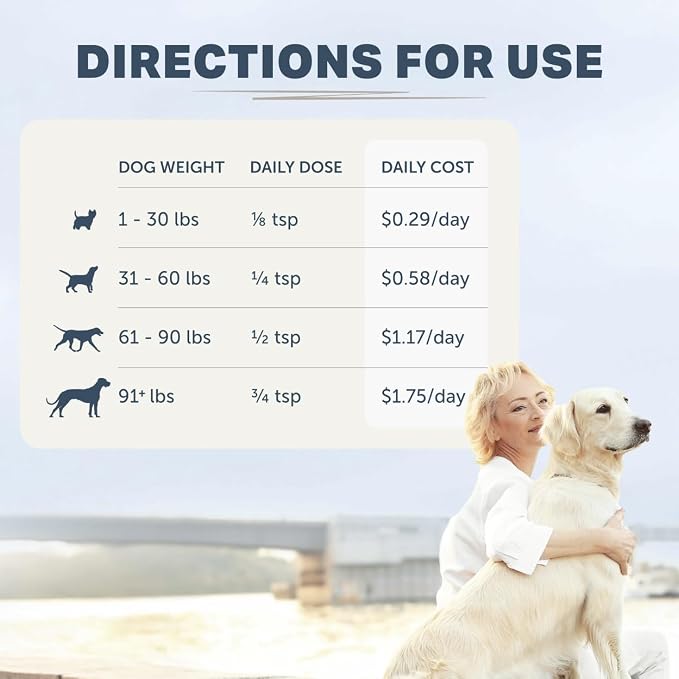 Four Leaf Rover Bifido for Fido - Dog Probiotics, S Boulardii, 50B CFU