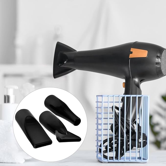 GALPADA Universal Blow Dryer Nozzle Attachment for PET Hair Dryer 3Pcs ABS Nozzle Replacement Styling Tool for PET Grooming
