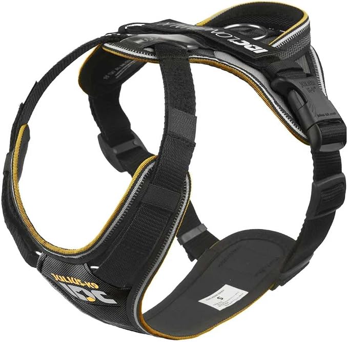 IDC Longwalk Y-Harness, Black-Gray, Size: XS