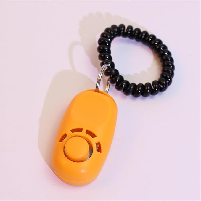 Dog Training Clicker, Stretch Wrist Rope