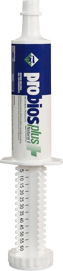 Probios Bovine One Oral Gel for Ruminants Plus Natural E Tube, 60cc