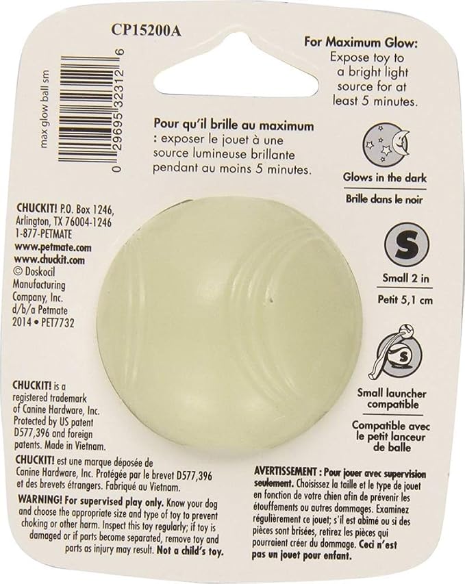 Chuckit! Max Glow Ball (2 pack)