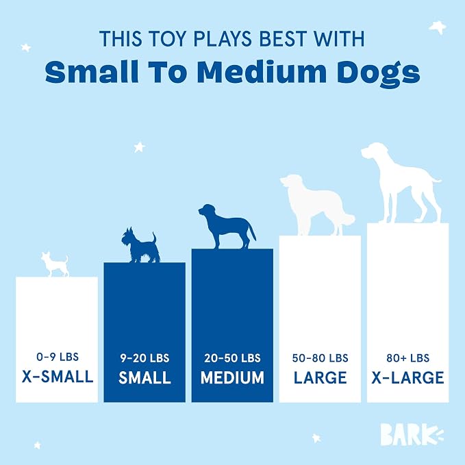 BarkBox Groundhog Dave Dog Toy - Toy for Small to Medium Dogs | Plush Groundhog with Deep Squeaker, Crinkle & Fluffy Filling | Squeak & Chew