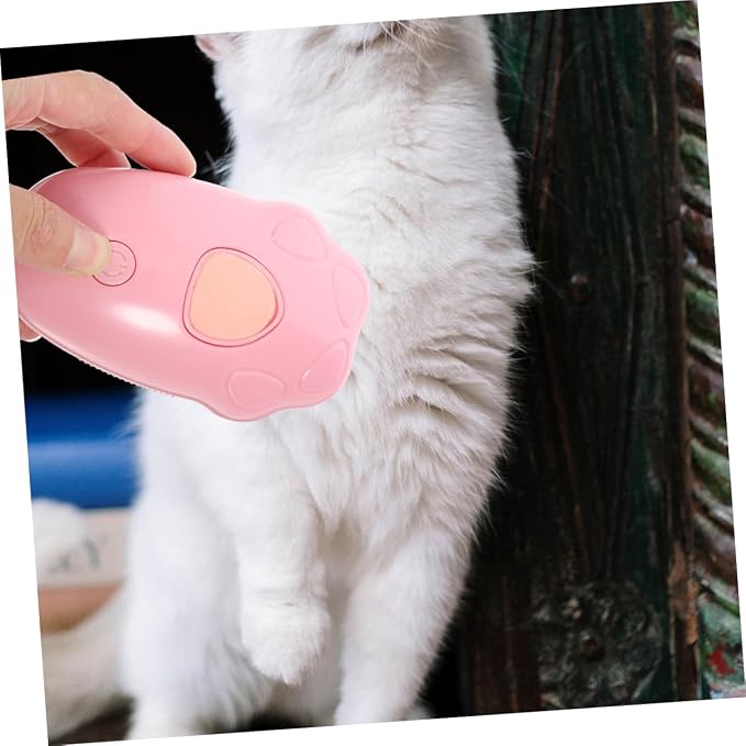 BESPORTBLE 2pcs Self-cleaning Cat Steam Brush Multi-functional Pet Bath Brush for Cats and Dogs Gentle Massage and Grooming for Travel and Home Use