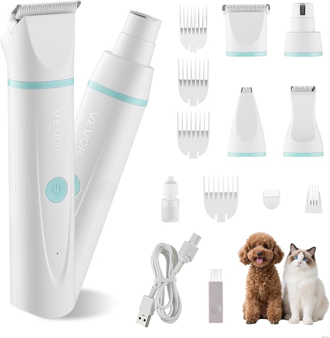 VEVOR 4-in-1 Dog Grooming Clippers Kit