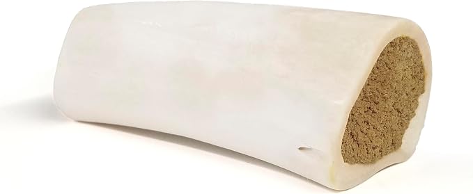 Cadet Stuffed Shin Bone, Highly Digestible, High Protein, Long-Lasting Dog Chew Bone for Aggressive Chewers, Supports Dental Health, Beef Flavor, Large, 1 Count