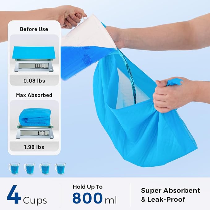 ZOMISIA Puppy Pee Pads with Health Monitoring for Dogs 22" x 22" - 7 Color Changing Pee Pads with pH Indicator + 43 Dog Potty Training Pad, Odor-Control, Super Absorbent & Leak-Proof, 50 Count