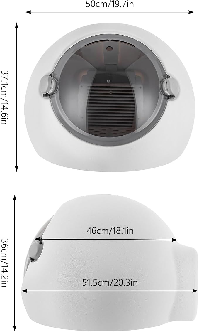 Automatic Pet Hair Dryer Box for Cats and Small Dogs,Ultra Quiet Cat Drying Room Small Dog Hair Dryer Pet Drying Cabinet with Smart Temperature Control and 360 Drying