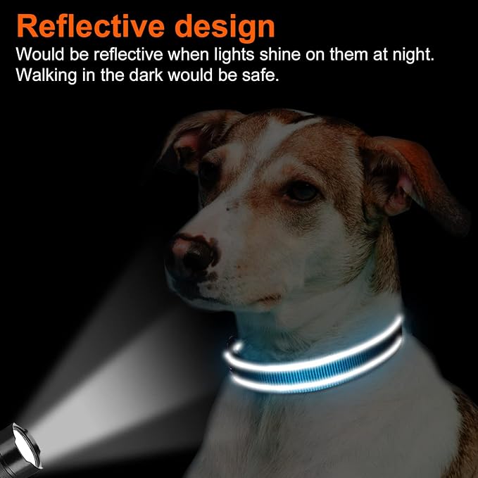 Joytale Dog Harness (Chest: 12-21"), Dog Collar and 6FT x 3/4" Wide Dog Leash Set, Reflective Padded Nylon Collar and Leash, Adjustable Soft Harness with Handle for Dogs