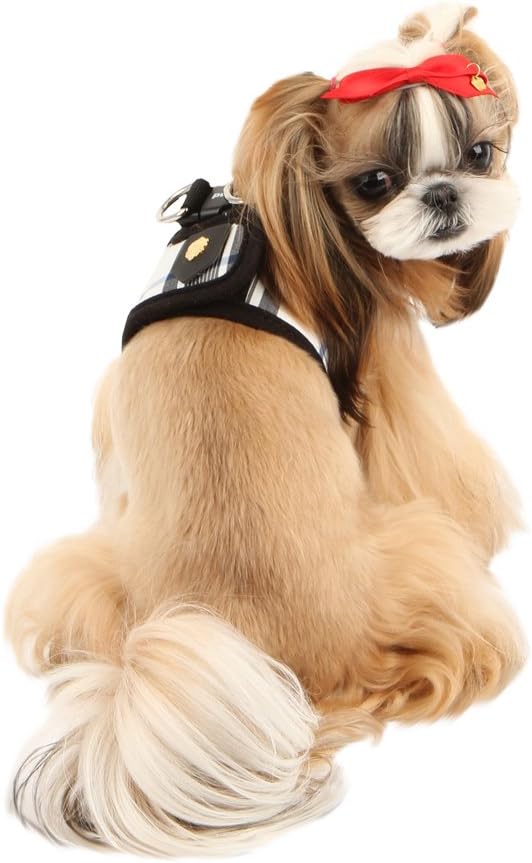Puppia Authentic Junior Harness B, Large, Black