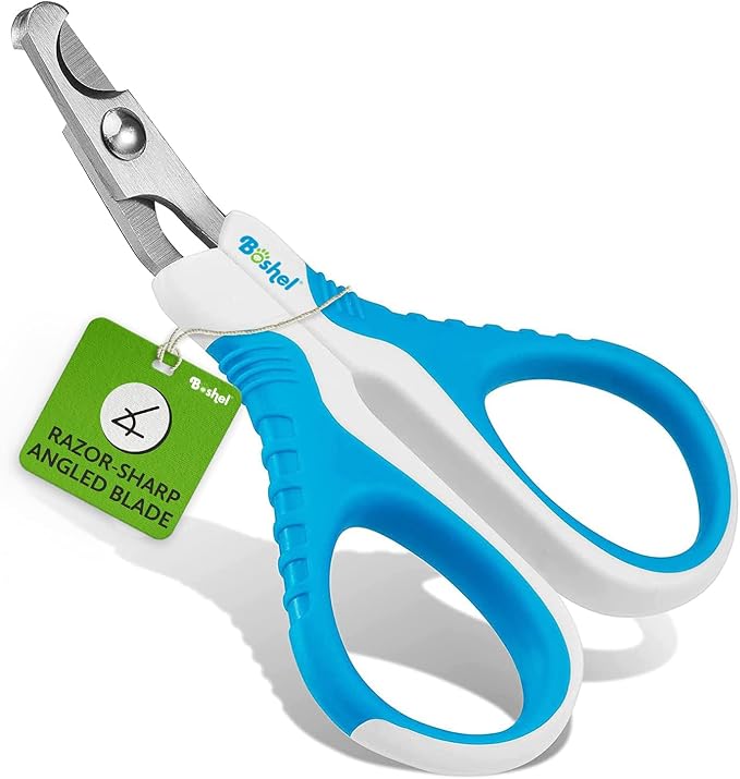 BOSHEL Cat Nail Clipper, Razor-Sharp Angled