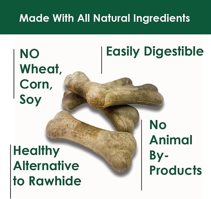Bonies Natural Skin & Coat Formula Minis-Sized Bone, Promote Silky Coat & Healthy Skin, Healthy Teeth & Fresh Breath, Low Calories - Chicken Flavor, MINI Dog, 2 Bone Pack