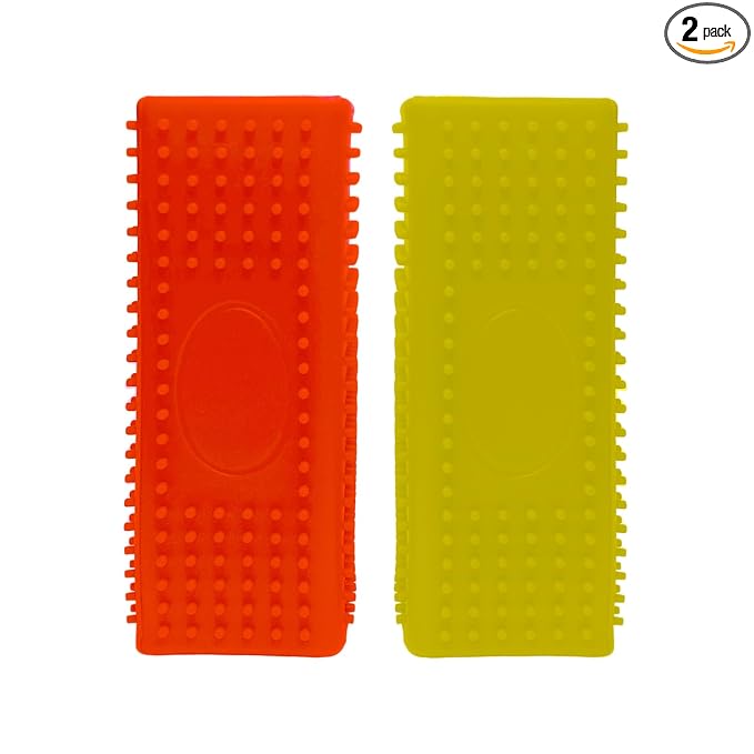 2pcs Pet Hair Remover, 2-Pack, Small, Yellow