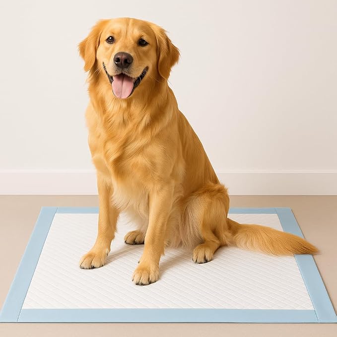6-Layer Dog Pee Pads, Extra Large, Absorbent, Leak-Proof, Quick Dry Disposable Pads for Puppies, Senior Dogs, Cats, and Small Pets – Ideal for Potty Training & Housebreaking.