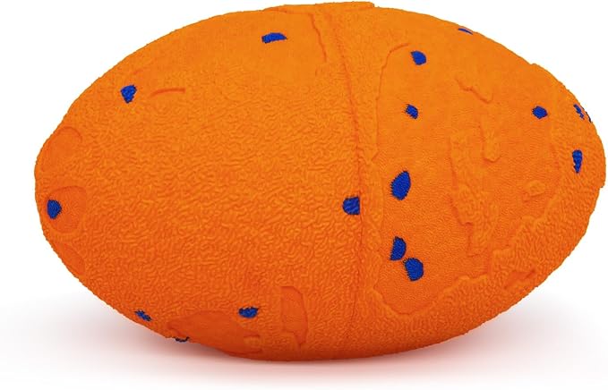 Interactive Dog Toys Ball Automatic Active Rolling Ball for All Dog(Vorange | Moving bouncing & rotating pet ball with colorful lights. Solid E-TPU material, IPX7 waterproof for small medium large dogs