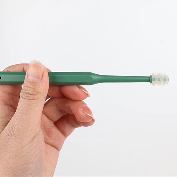 Small Pet Toothbrush for Dogs & Cats, Soft Bristle Training Toothbrush for Gentle Teeth Care Kit