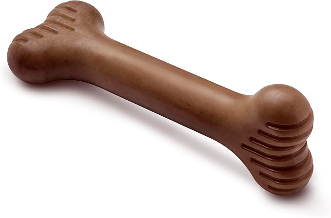 Benebone Bone Dog Chew Toy for Aggressive Chewers, Real Bacon, Giant | Durable, Super Chewer, Made in USA, Dog Bones, Long-Lasting, A Size for Every Dog, Keeps Them Busy