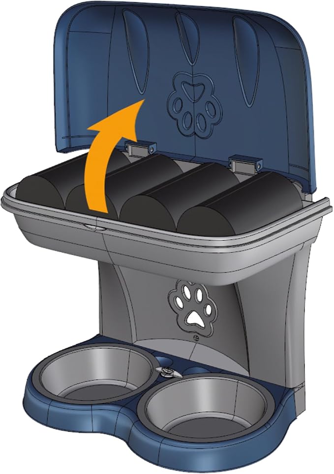 Bama Pet Elevated Food Stand - Medium