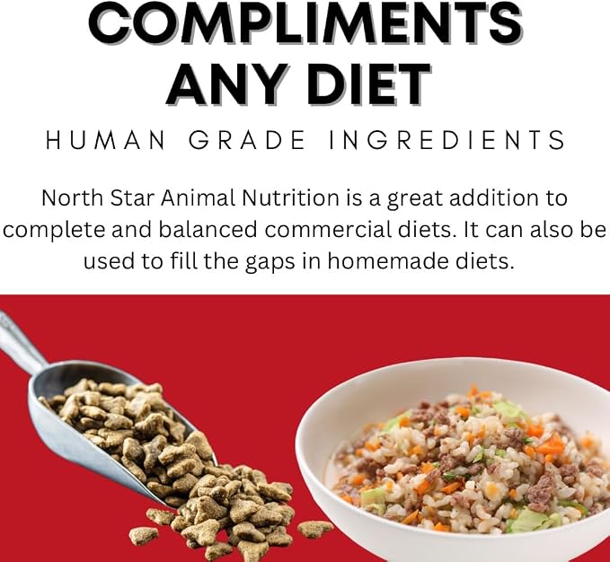 Canine Multivitamin Supplement All-in-one - 8 oz Powder for Dogs with Minerals, Vitamins, Prebiotics and Probiotics to Keep Dogs Healthy.