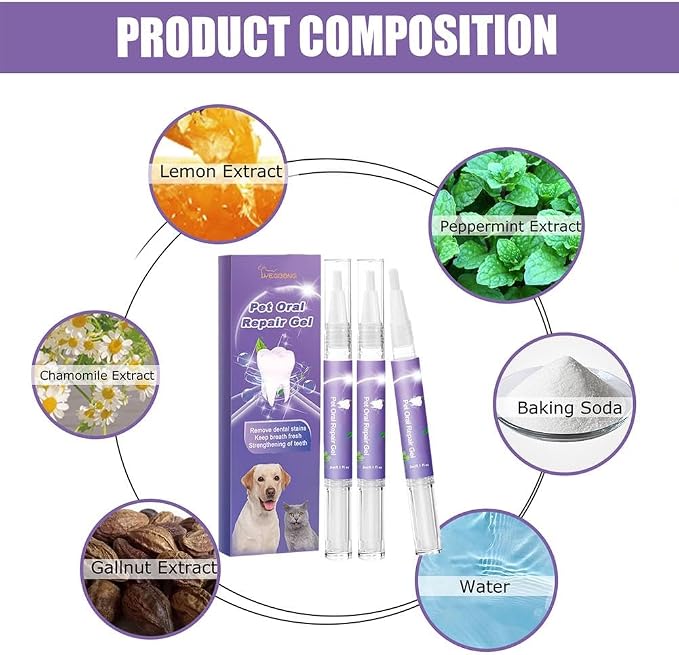 Wmool Lettuce Pets - Lettuce Pets Toothbrush, Lettuce Pets Dog Toothbrush, Lettuce Pets Oral Repair Gel, Lettuce Pets Dog Grooming Set, Pet Breath Freshener Gel Care Cleaner for Dog Cats