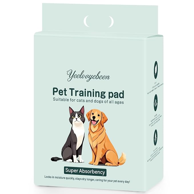 Puppy Pads Extra Large 35x31 Inch 6 Layer Quick Absorb Leakproof for Incontinence 30 Count for Dogs Cats Puppies with Corner Stickers