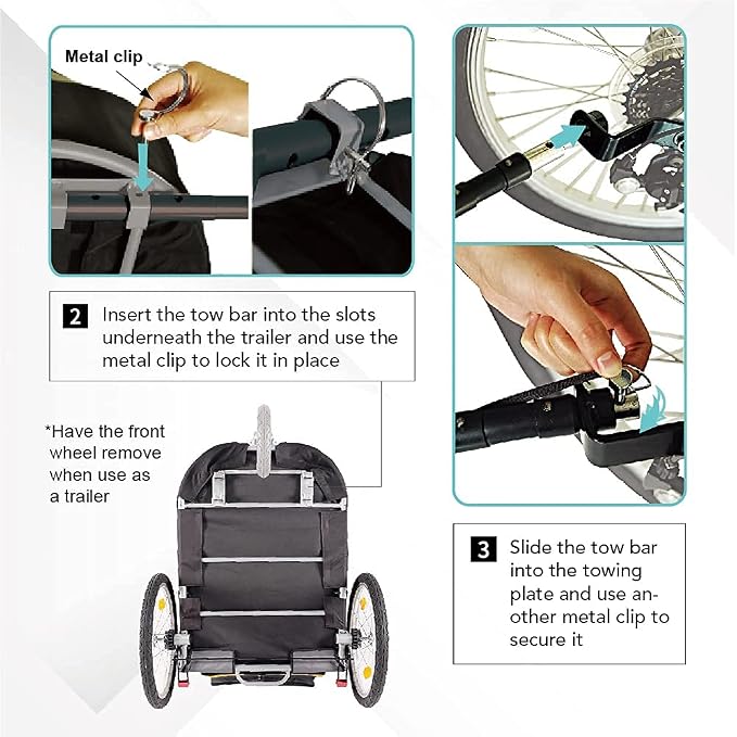 ibiyaya Pet Stroller Tow Bar