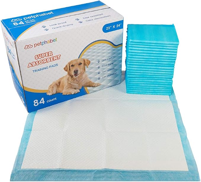 Pee Pads For Dogs - 150 Count - 23" x 22" Dog Pee Pads for Pet Training Pads by Petphabet