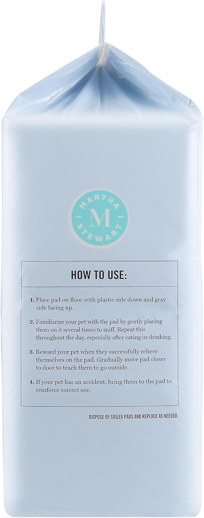 Martha Stewart for Pets Training Pads for All Dogs & Puppies | 23" x 23" Puppy Pads Effective Way to Train Your Dog or Puppy and Keep Your Home Clean (Pack of 1,100 Count Total)