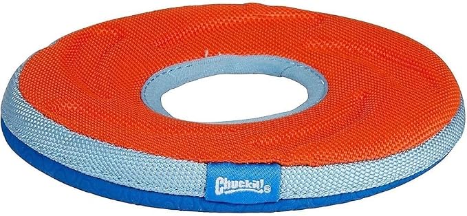 Chuckit! Zipflight Amphibious Flying Ring - Assorted Small - 6 Inch Diameter (1 Pack) - Pack of 2