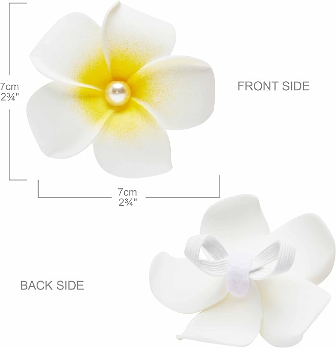 Blueberry Pet Dog Collar, Adjustable Large 18"-26", Summer Sparkle Pink, Girl Dog Collar with Plumeria Flower, Dog Collars for Small Dogs, Puppy Collar & Leash Set