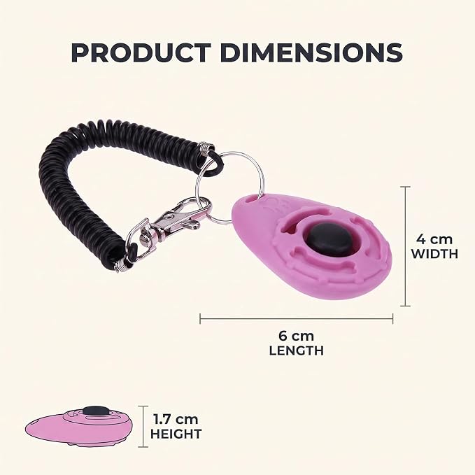 Pink Clicker, 1 Pc