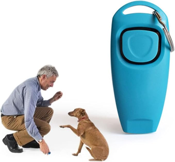 Pet Training with Keyring Dog Training Clickers Combo Perfect for Behavioral Training