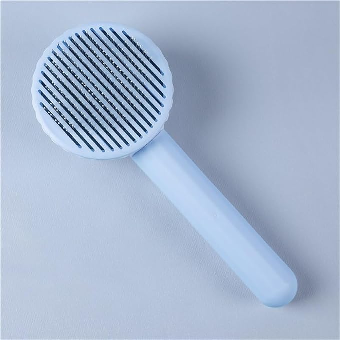 Cat Brush Pet Grooming Brush for Cats Remove Hairs Pet Cat Hair Remover Pets Hair Removal Comb Puppy Kitten Grooming Accessories(Bluewhite)