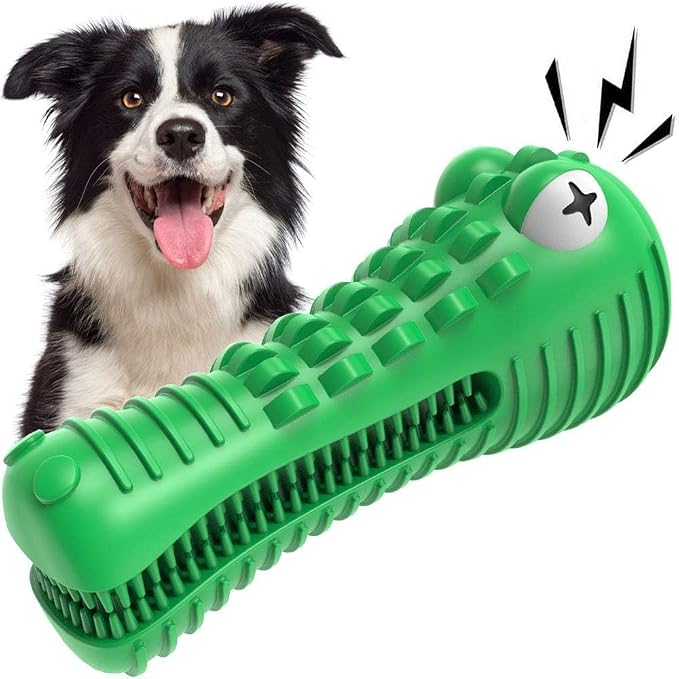 Dog Toys for Aggressive Chewers Large Medium Breed Indestructible Chew Toys | Squeaky Interactive Tough Extremely Durable Dogs Toys to Keep Them Busy