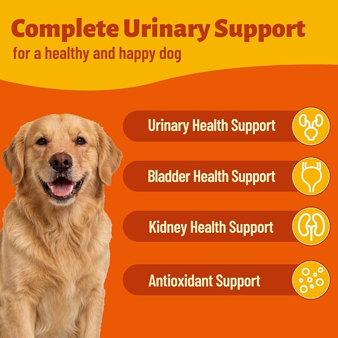 Cranberry Supplement for Dogs with D-Mannose, Chicken 330 Bites