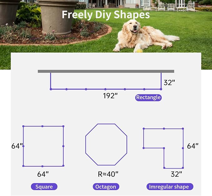 FDW Dog Playpen Kennel, 40in 8 Panels