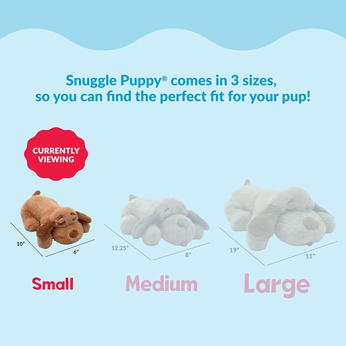 Snuggle Puppy Junior Heartbeat Toy, Small