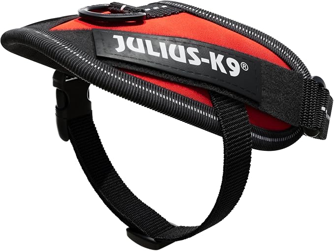 Julius-K9, 16IDC-R-B1, IDC Powerharness, Dog Harness, Size: Baby 1, Red