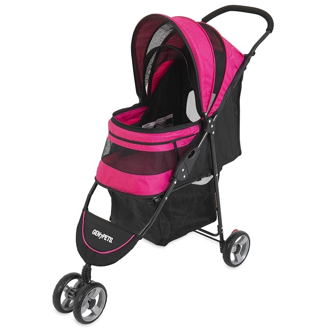 Gen7Pets Regal Plus Dog Stroller - Raspberry Sorbet Pink