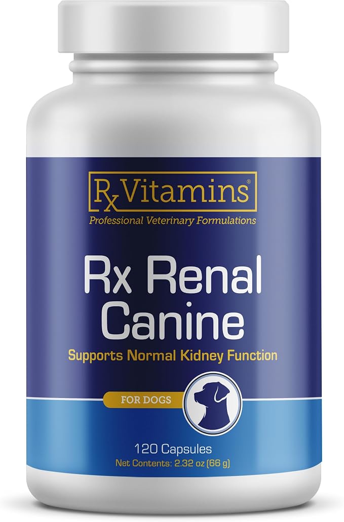 Rx Vitamins Rx Renal Canine Kidney Support for Dogs - 120ct