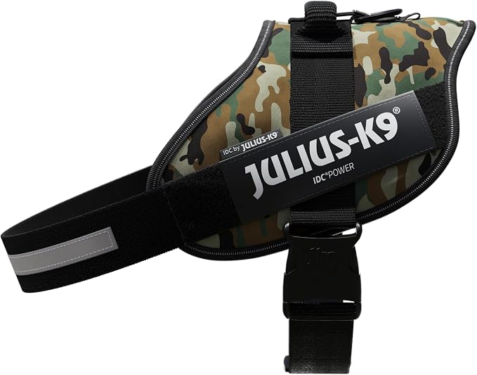 Julius-K9, 16IDC-C-3, IDC Powerharness, Dog Harness, Size: 3, Camouflage